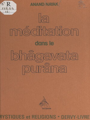cover image of La méditation dans le Bhâgavata-Purâna